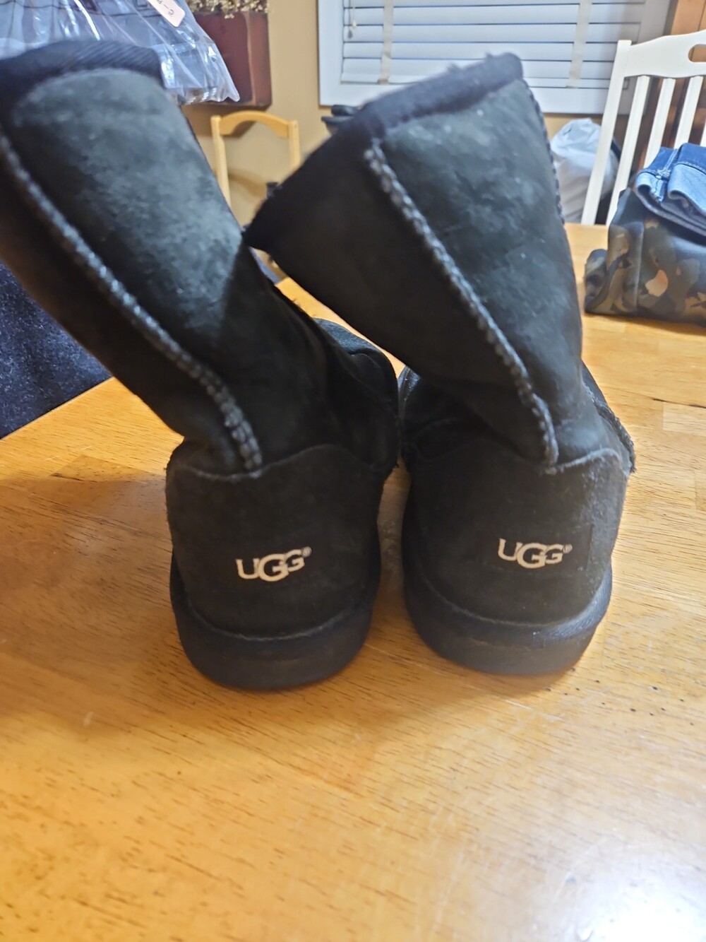 Uggs Black Boots Size 6